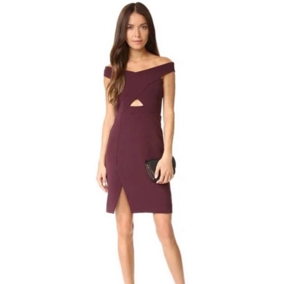 Parker Rory Dress in Wine Color size XS - Picture 8 of 9